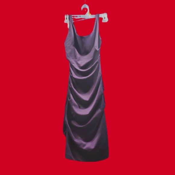 Purple Formal Cocktail Dress - Picture 1 of 8